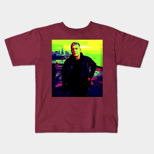 Bourdain WPAP art Kids T-Shirt